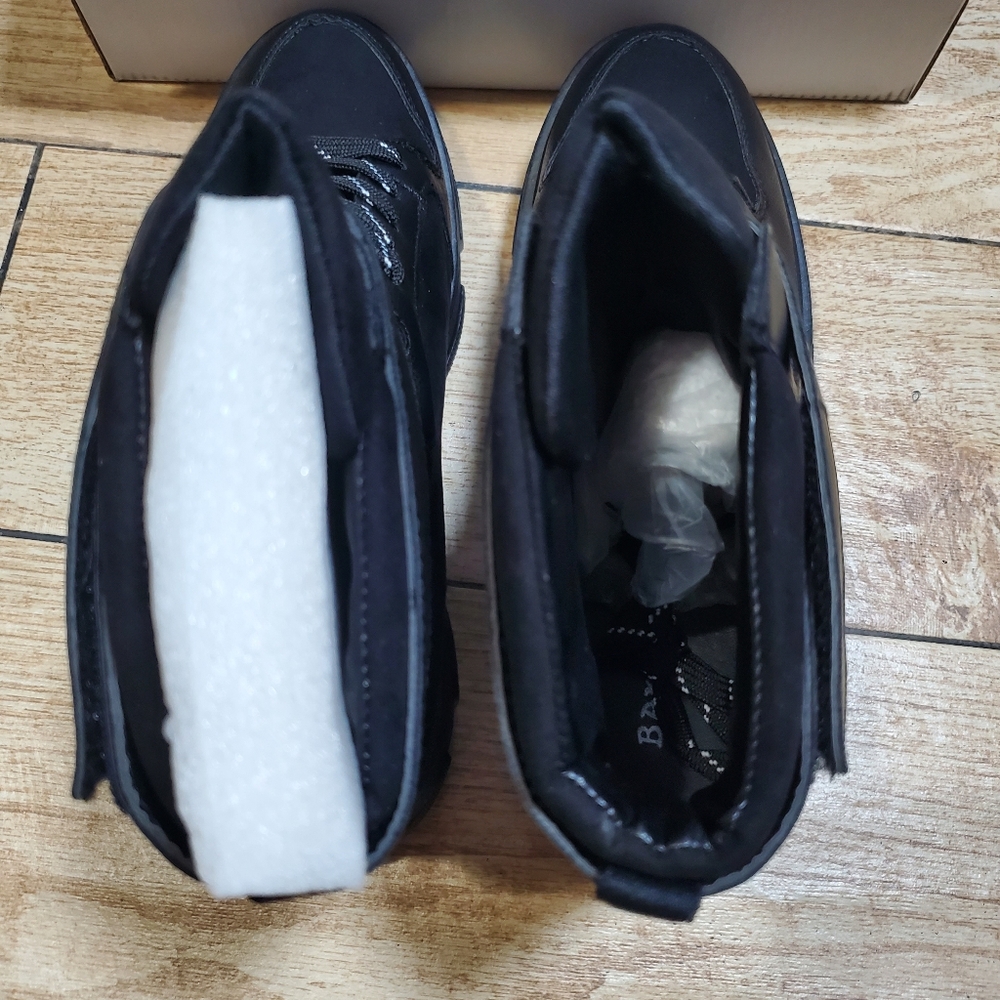 BAMBOO Black High-Top Sneakers NWT - Picture 7 of 8